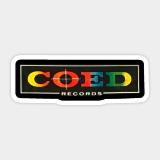 COED Records Sticker